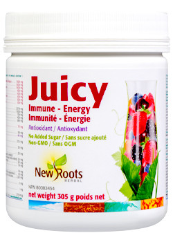 New roots - juicy immunité - énergie - 305 g