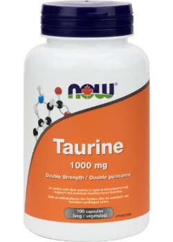 Now - taurine 1000mg - 100 vcaps