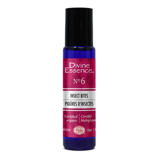 Divine essence 
- no.6 roll-on bio : irritation cutanée piqûres d’insectes - 15 ml