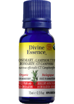 Divine essence - romarin camphre bio - Gagné en Santé