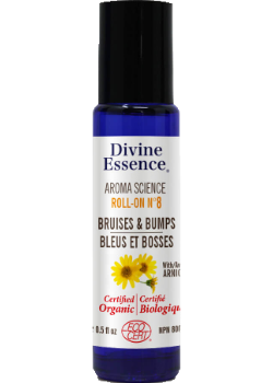 Divine essence - no.8 roll-on bio : bleus & bosses - 15 ml