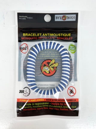 Bye bugs - bracelet chasse-moutiques - elastique