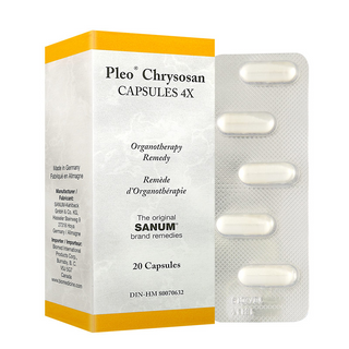 Biomed - pléo-chrysosan 4x - 20 caps - Gagné en Santé