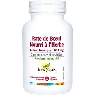 New roots - rate de bœuf nourri à l’herbe 650mg