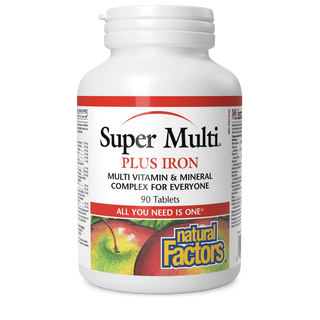 Natural factors-  super multi avec fer