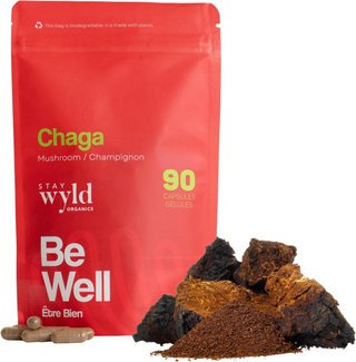 Stay wyld organics - champignon chaga , 90 gél