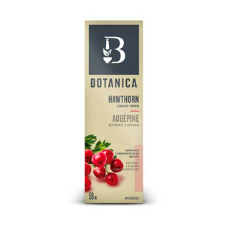 Botanica - aubépine extrait liquide (certifié biologique) 50 ml