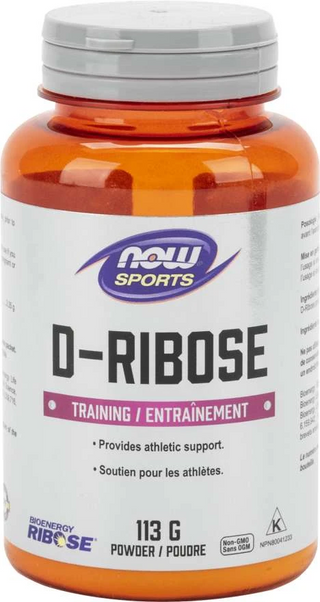 Now - d-ribose pur entraînement en poudre 113 g