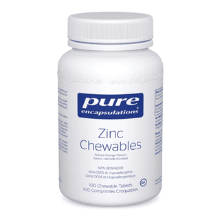 Pure encaps - zinc chewables® - 100 c. croq.