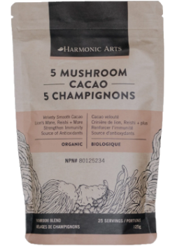 Harmonic arts - cacao aux 5 champignons - 125 g