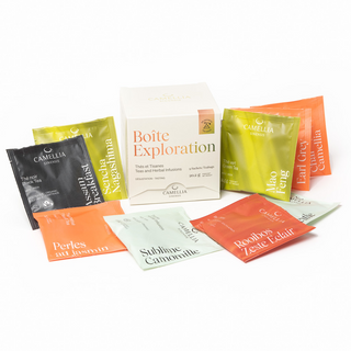 Camellia sinensis - thé et tisanes boite exploration 9 sachets