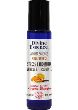 Divine essence - n°3 stress et insomnie (roll-on, bio) - 15 ml