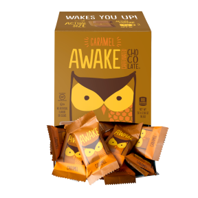 Awake - barre de chocolat au lait au caramel - seul 50 x 13.5 g