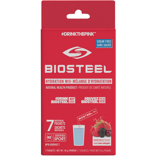 Biosteel - mélange d'hydratation (mélange de baies) - 7 sachets de 7 g