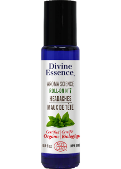 Divine essence - n°7 maux de tête (roll-on, bio) - 15 ml