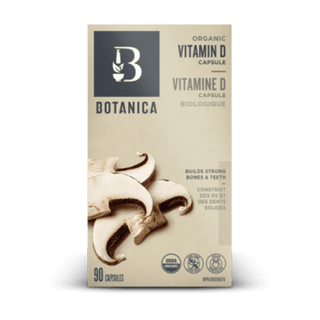 Botanica - vitamine d biologique 90 capsules