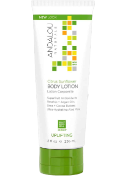 Andalou naturals - lait corporel aux agrumes et au tournesol 236 ml