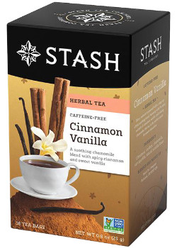 Stash - cannelle vanille (tisane sans caféine) 18 sachets