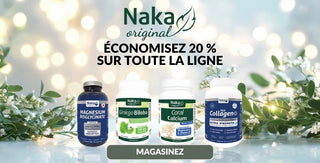 Économisez 20 % sur toute la ligne de Naka