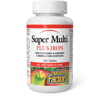 Natural factors-  super multi avec fer