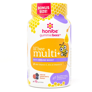 Honibe - multi+ boost immunitaire enfants : baies - 70 gélif.