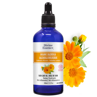 Divine essence - soins de la peau : calendula bio - Gagné en Santé