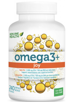 Genuine health - omega3+ joy (orange)