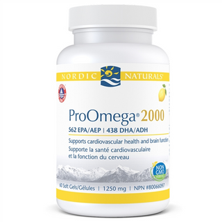 Nordic naturals - proomega 2000 citron 60 gélule