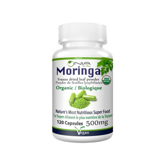 Nia pure nature - moringa bio 500 mg - 120 caps