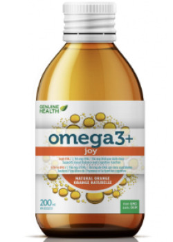 Genuine health - omega3+ joy (orange)