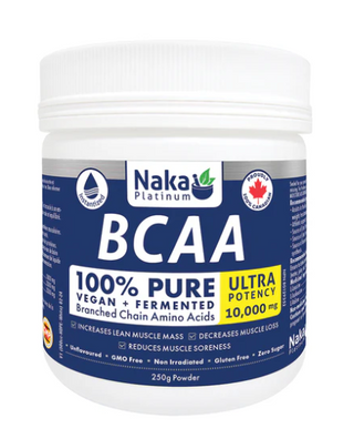 Naka - bcaa végétalien poudre - 250g - Gagné en Santé