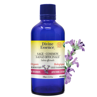 Divine essence 
- sauge officinale bio - Gagné en Santé