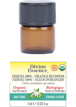 Divine essence - néroli 100% (fleur d'oranger) bio - Gagné en Santé