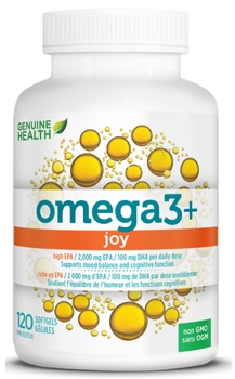 Genuine health - omega3+ joy (orange)