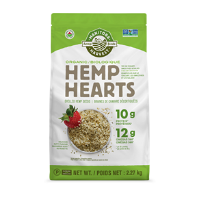 Manitoba harvest - hemp hearts graines de chanvre décortiquées bio