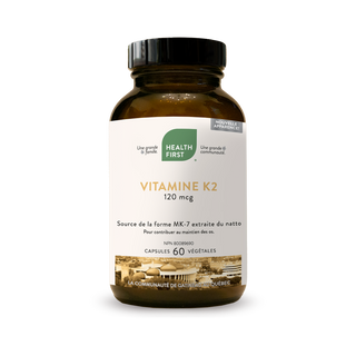 Health first - vitamine k2 120 mcg - Gagné en Santé