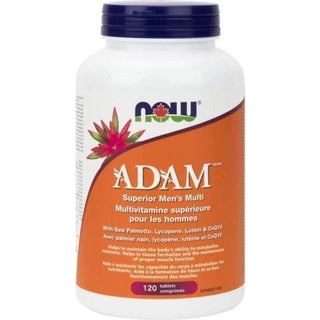 ADAM Multi Vitamine pour homme -NOW -Gagné en Santé