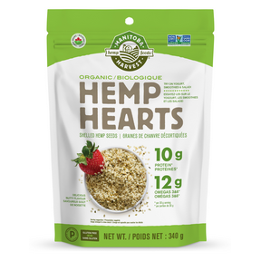 Manitoba harvest - hemp hearts graines de chanvre décortiquées bio