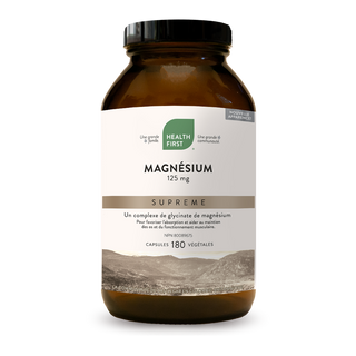 Magnésium suprême 125 mg - Gagné en Santé