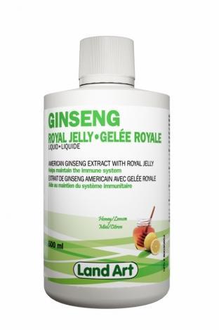 Ginseng et gelée royal -Land Art -Gagné en Santé