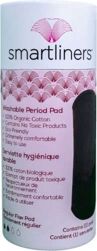 Serviette hygiénique lavable - Écoulement régulier -Smartliners -Gagné en Santé