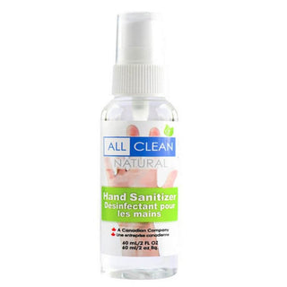 Vaporisateur désinfectant pour les mains (60ml) -All Clean -Gagné en Santé